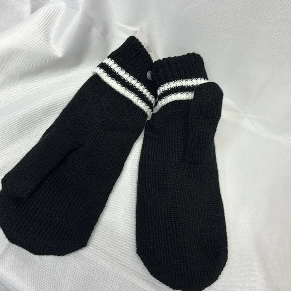 Gertex Knit thick linedMittens Soft Warm Stretchy One Size Fits Most  gloves